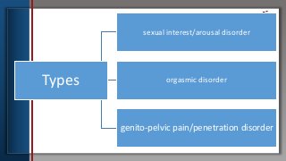 Sexual dysfunction elderly females | PPTX