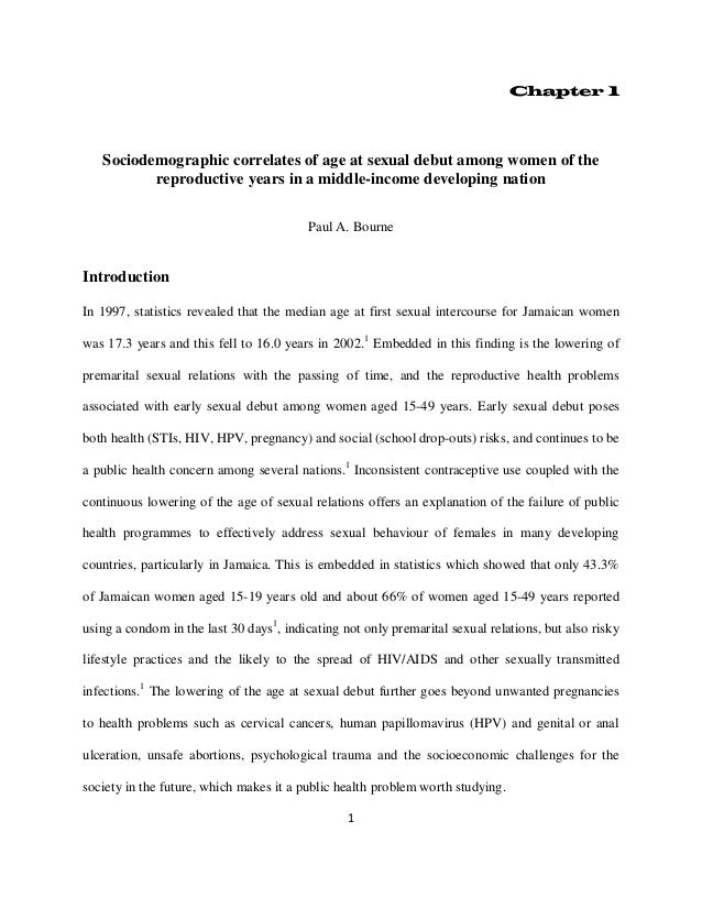 Essay on intercourse picture