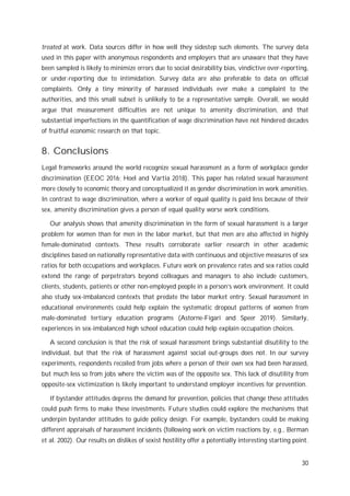 Sexual harassment and gender inequality in the labor market | PDF