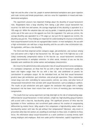 Sexual harassment and gender inequality in the labor market | PDF