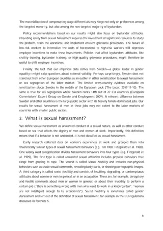 Sexual harassment and gender inequality in the labor market | PDF