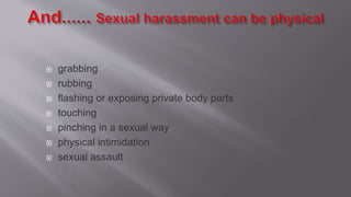 Sexual Harassment at School by Jefferson County Schools