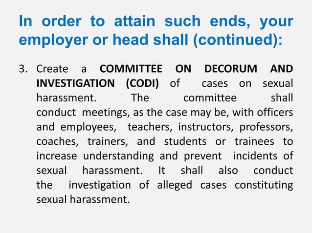 sexual harassment in the philippines research paper