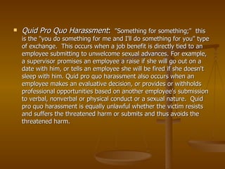 Sexual Harassment Group 4 | PPT