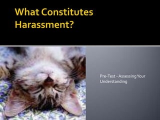 Pre-Test - Assessing Your
Understanding
 