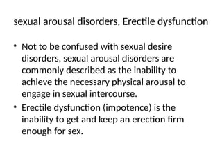 Sexual health and its impact on health and life | PPTX