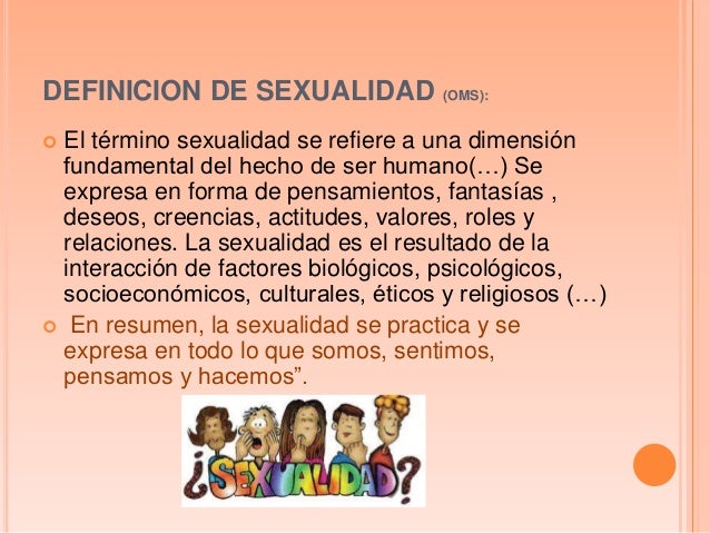 Sexualidad salud