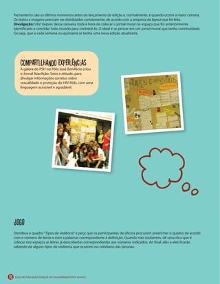 80
Divulgação:
JOGO
Compartilhando experiências
 