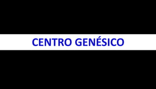 CENTRO GENÉSICO 
 