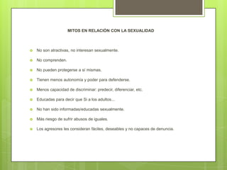 Sexualidad para personas con discapacidad | PPTX