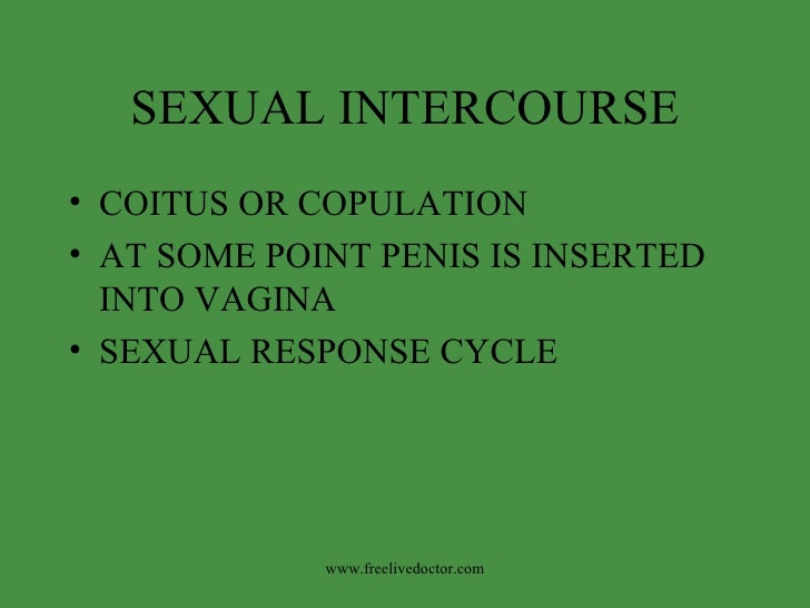 Sexual Intercourseconception