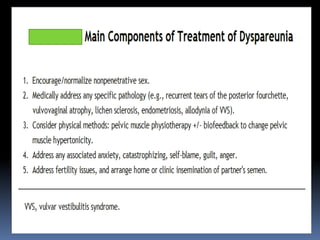 Sexuality and sexual dysfunction