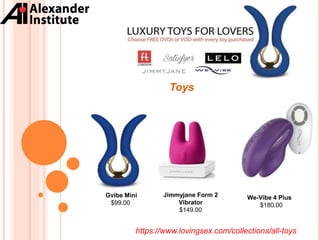 Toys
Jimmyjane Form 2
Vibrator
$149.00
Gvibe Mini
$99.00
We-Vibe 4 Plus
$180.00
https://www.lovingsex.com/collections/all-toys
 