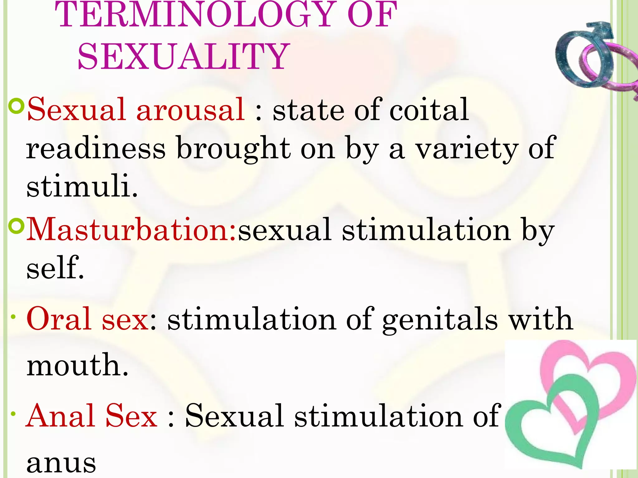 Sexuality and sexual health | PPT
