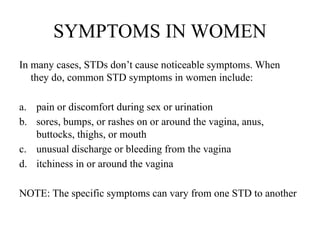 Sexual Rashes SEXUALLY TRANSMITTED DISEASES BY MAHADIE.pptx