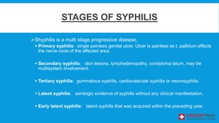 Syphilis Overview Sexually Transmitted Diseases (STDs) | PDF