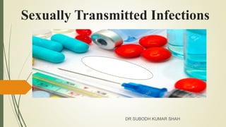 Sexually Transmitted Infections
DR SUBODH KUMAR SHAH
 