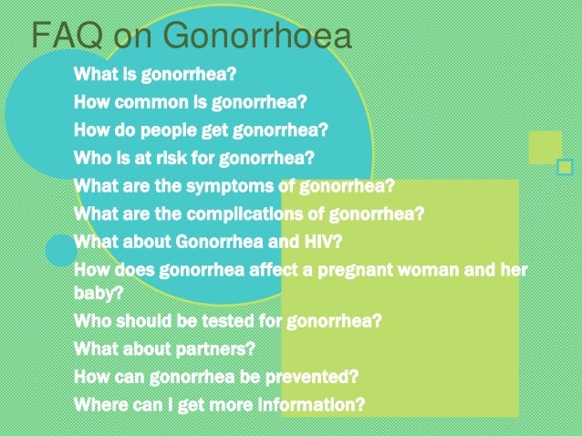 Can you get gonorrhea from oral sex photos 561