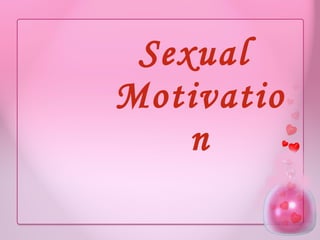 Sexual  Motivation 