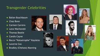 Transvestigation List Sexual orientation and Gender Identity | PPTX