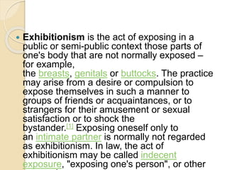 Sexual perversion | PPTX