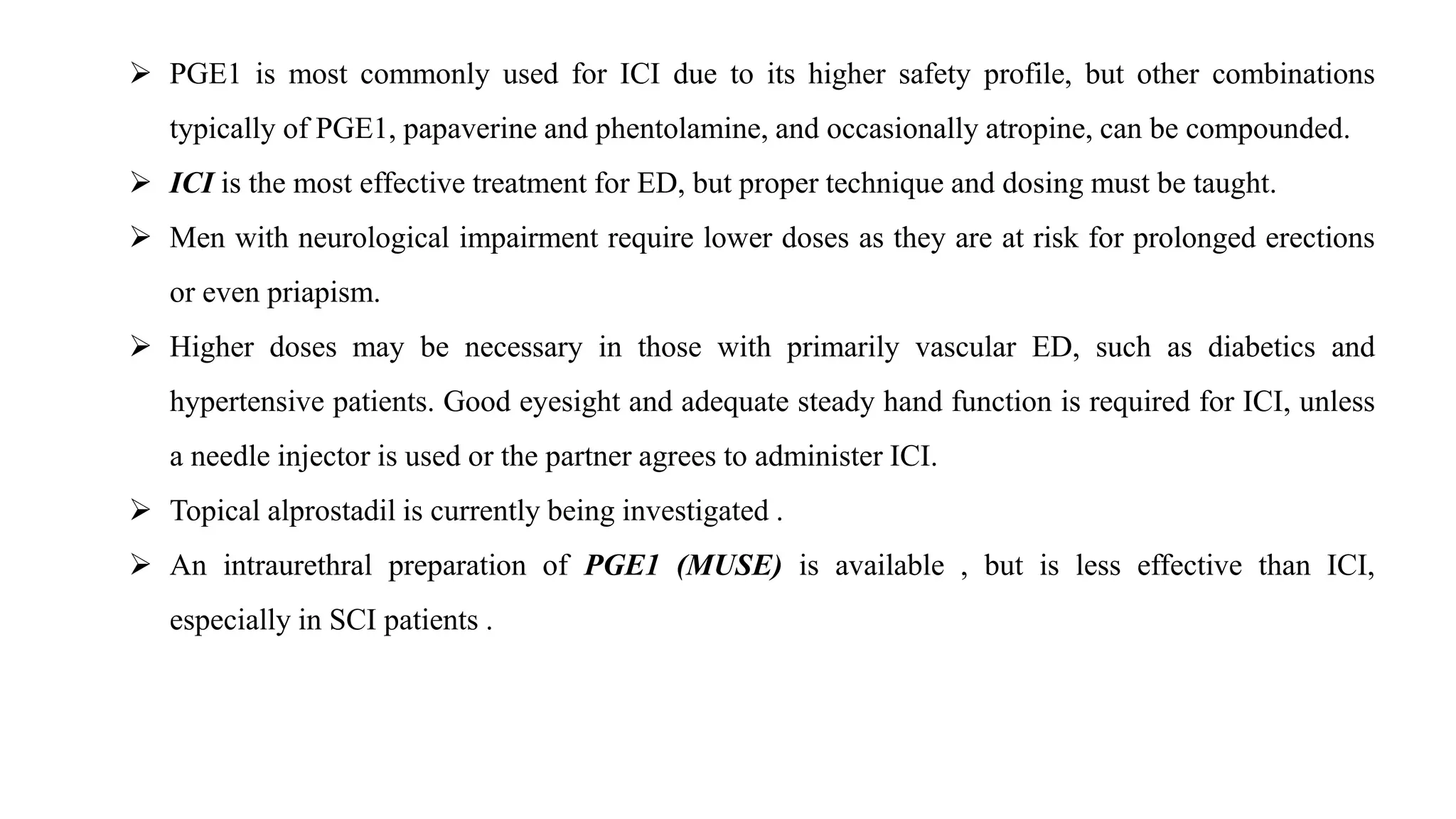 Pge1 Injection Sexual rehabilitation | PPTX