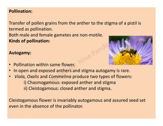 Sexual reproduction in flowering plants- Chapter 2 | PDF