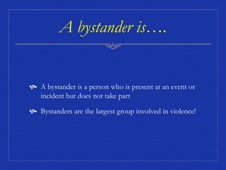 Sexual Violence & Bystander Intervention | PPTX