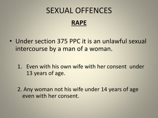 Sexual voilance