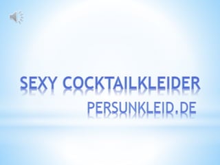 Sexy cocktailkleider onlline billig kaufen