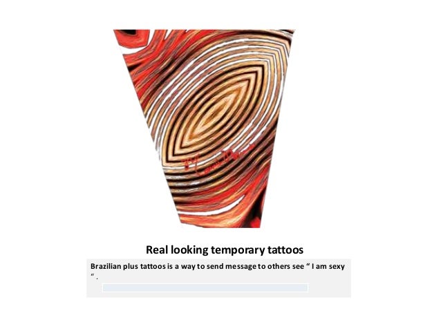 Sexy temporary tattoos after shaving pubic hair
