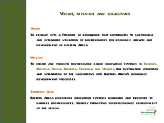 Bioresources Innovations Network for Eastern African Development   
