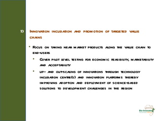 Bioresources Innovations Network for Eastern African Development   