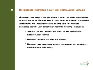 Bioresources Innovations Network for Eastern African Development   