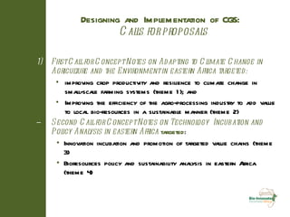 Bioresources Innovations Network for Eastern African Development   