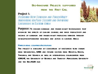 Bioresources Innovations Network for Eastern African Development   