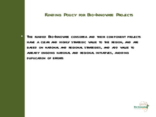 Bioresources Innovations Network for Eastern African Development   