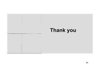 Thank you




            21
 