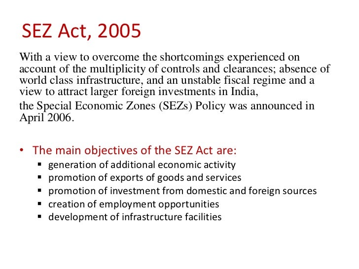 sez-in-india