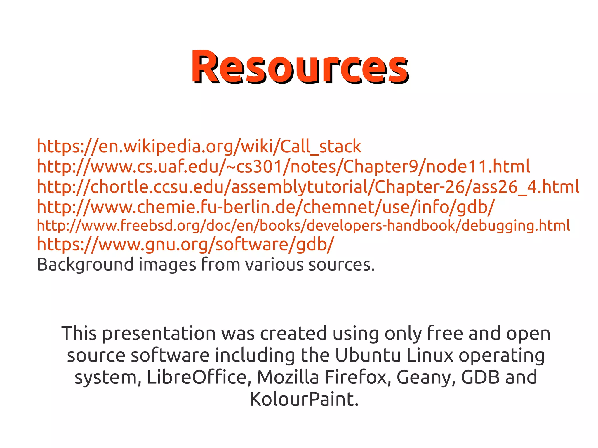 The Stack Frame PDF The stack frame pdf