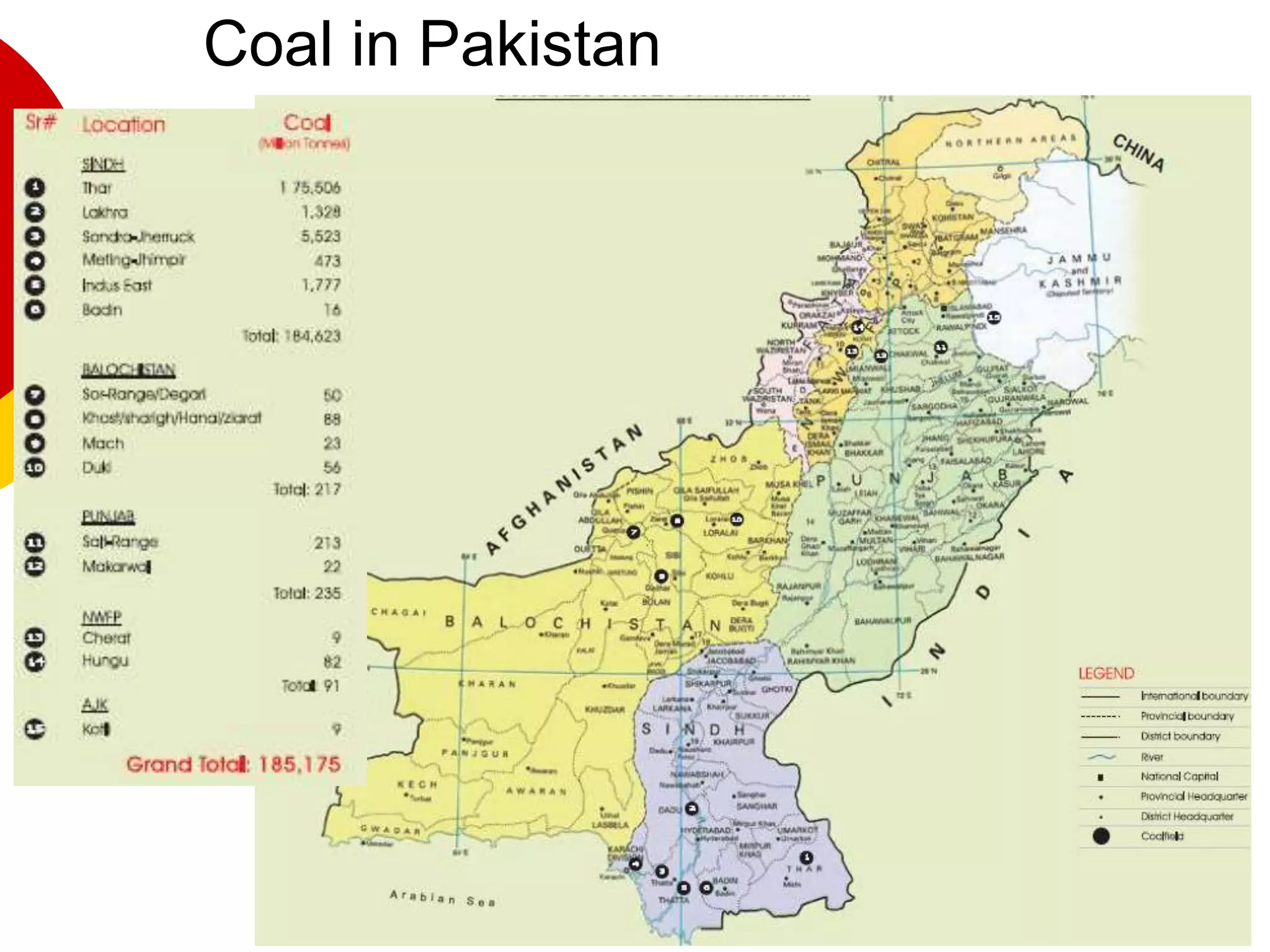 Coal in Pakistan
 