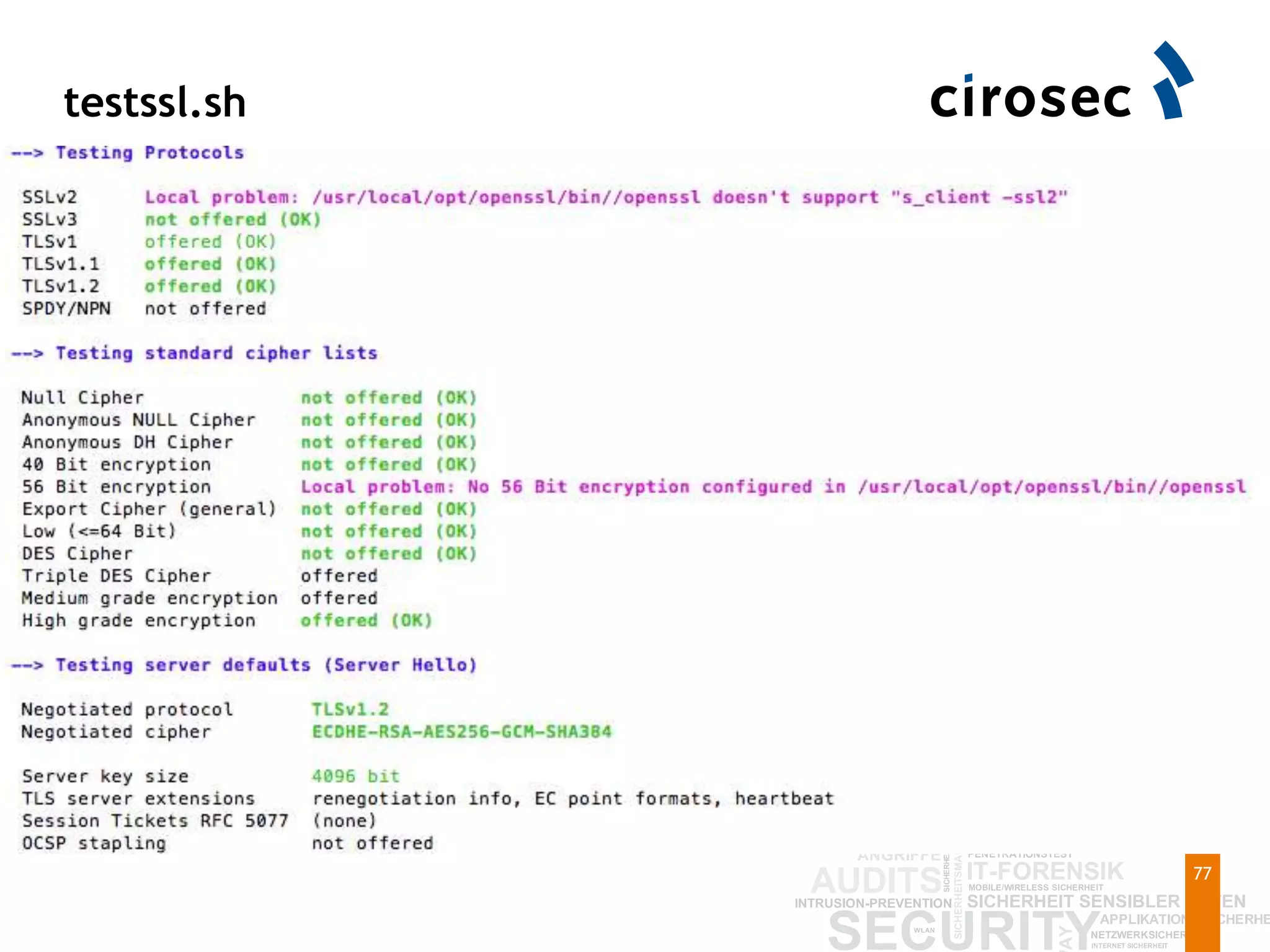 testssl.sh
77
 