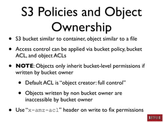 AWS Security: A Practitioner's Perspective