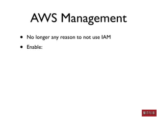 AWS Security: A Practitioner's Perspective