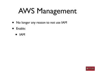 AWS Security: A Practitioner's Perspective