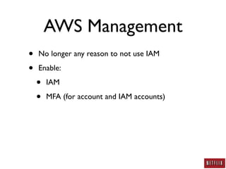 AWS Security: A Practitioner's Perspective