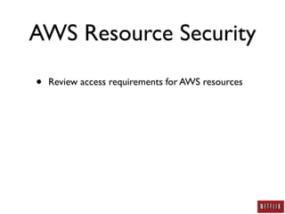 AWS Security: A Practitioner's Perspective