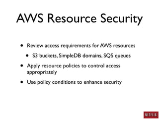AWS Security: A Practitioner's Perspective