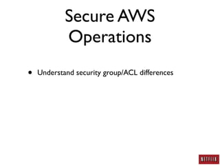 AWS Security: A Practitioner's Perspective