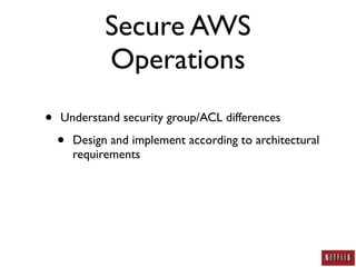 AWS Security: A Practitioner's Perspective
